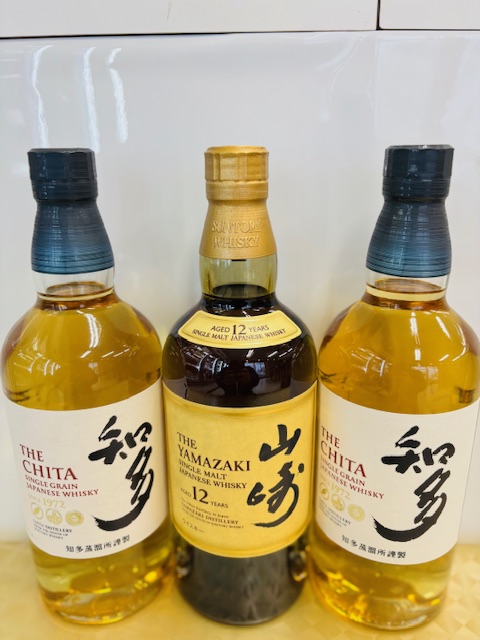 酒の人気屋 / サントリー/山崎12年・知多 700ml 3本セット 箱無し