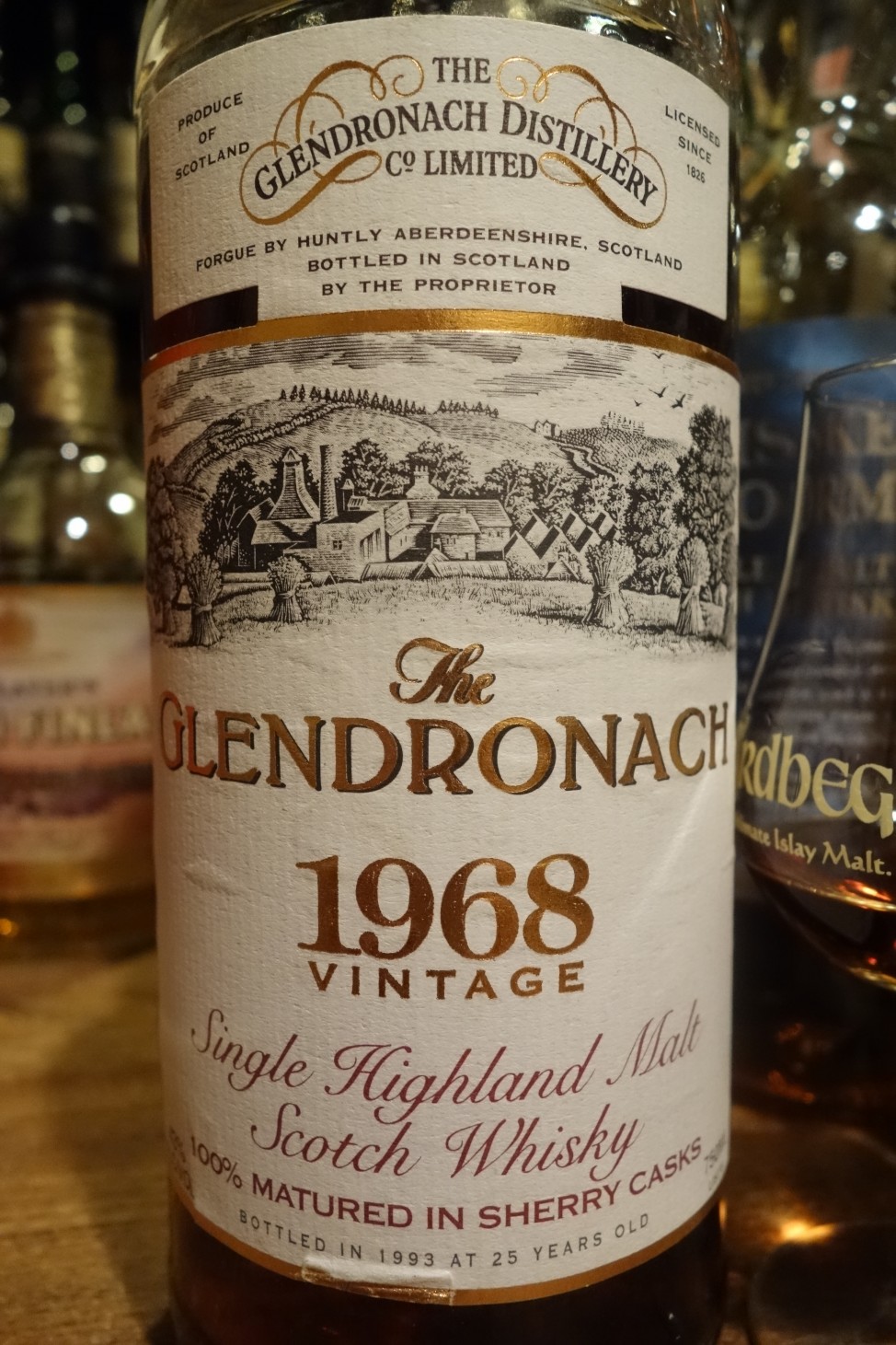 超希少】GLENDRONACH グレンドロナック ANA限定1968未開栓