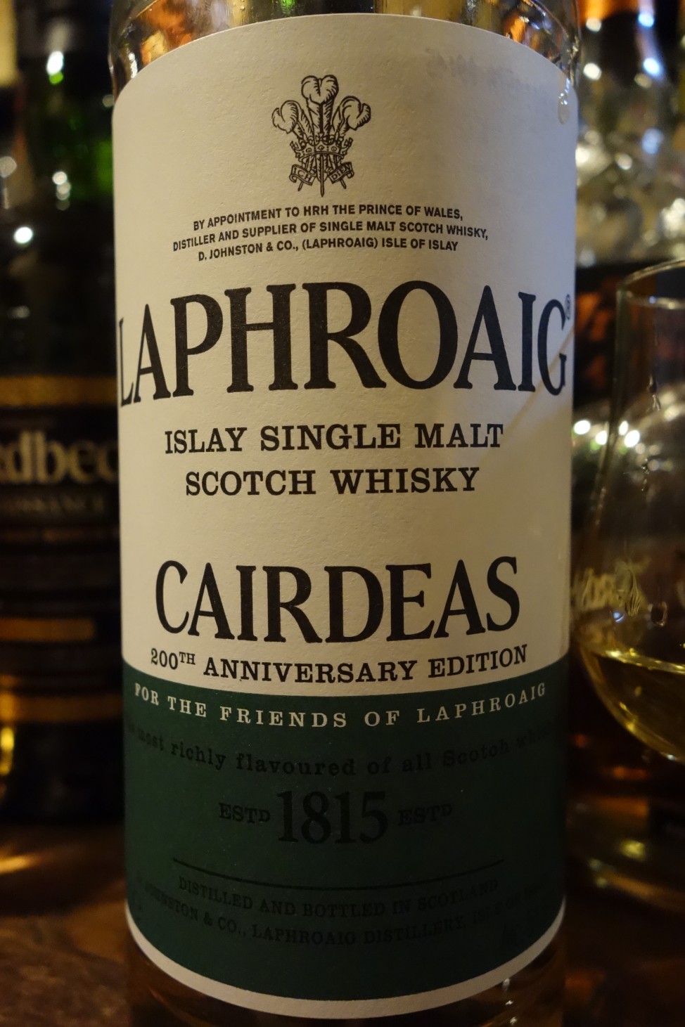 ラフロイグ オフィシャル カーチェス(カーディス) 200周年記念