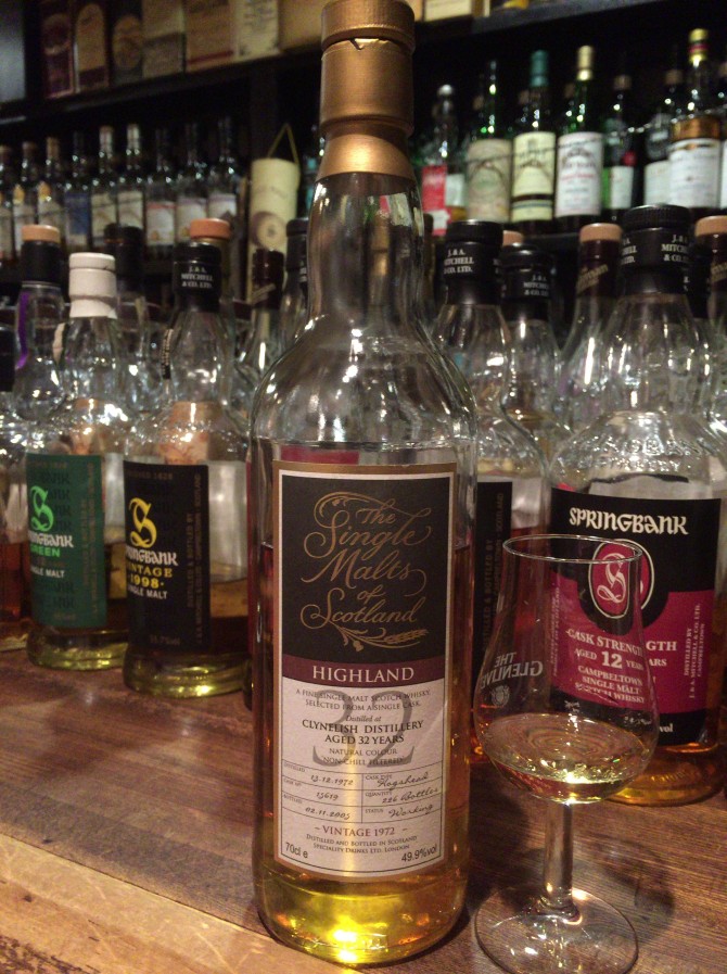 クライヌリッシュ1972 32年 greek label クライヌリッシュ1972 32年