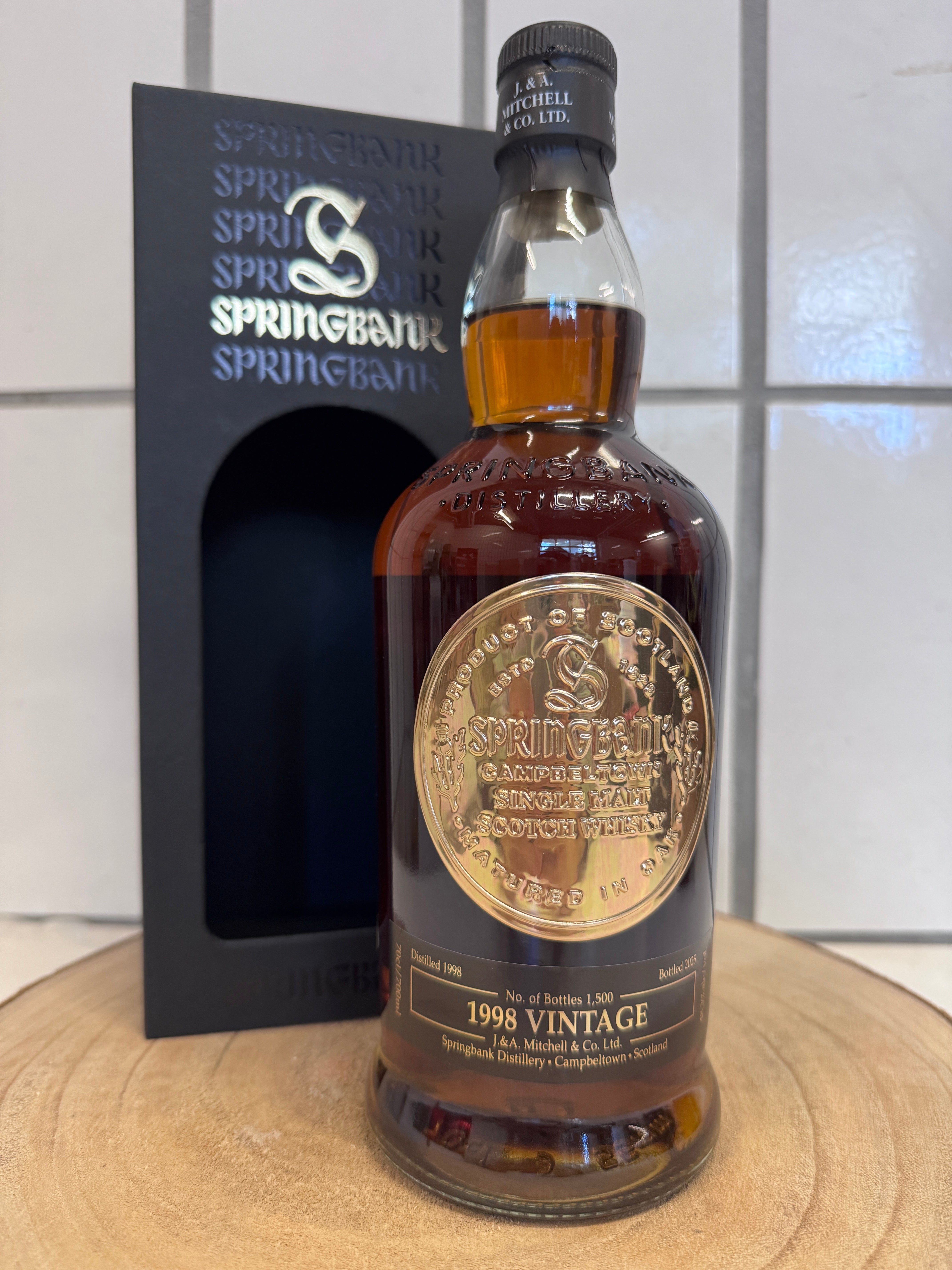 スプリングバンク Springbank 1998 Vintage ビンテージ 26年 48.3