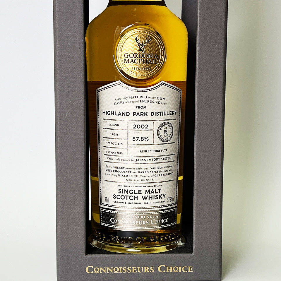 ウィスキー_アイランズ／GORDON&MACPHAIL HIGHLAND PARK CASK STRENGTH