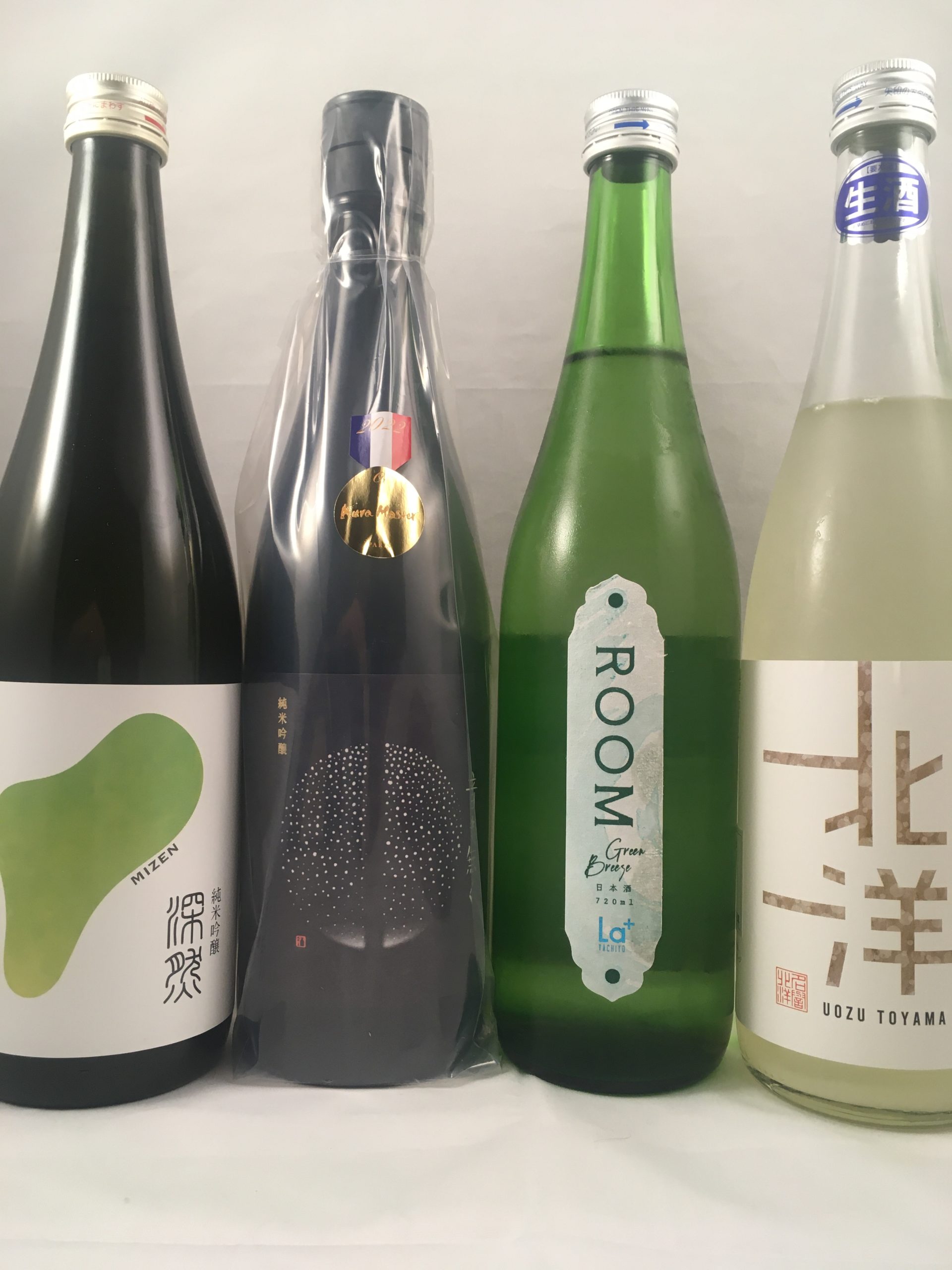 日本酒最新銘柄呑比べ =New brand sake pack= Special 4Bot.s set