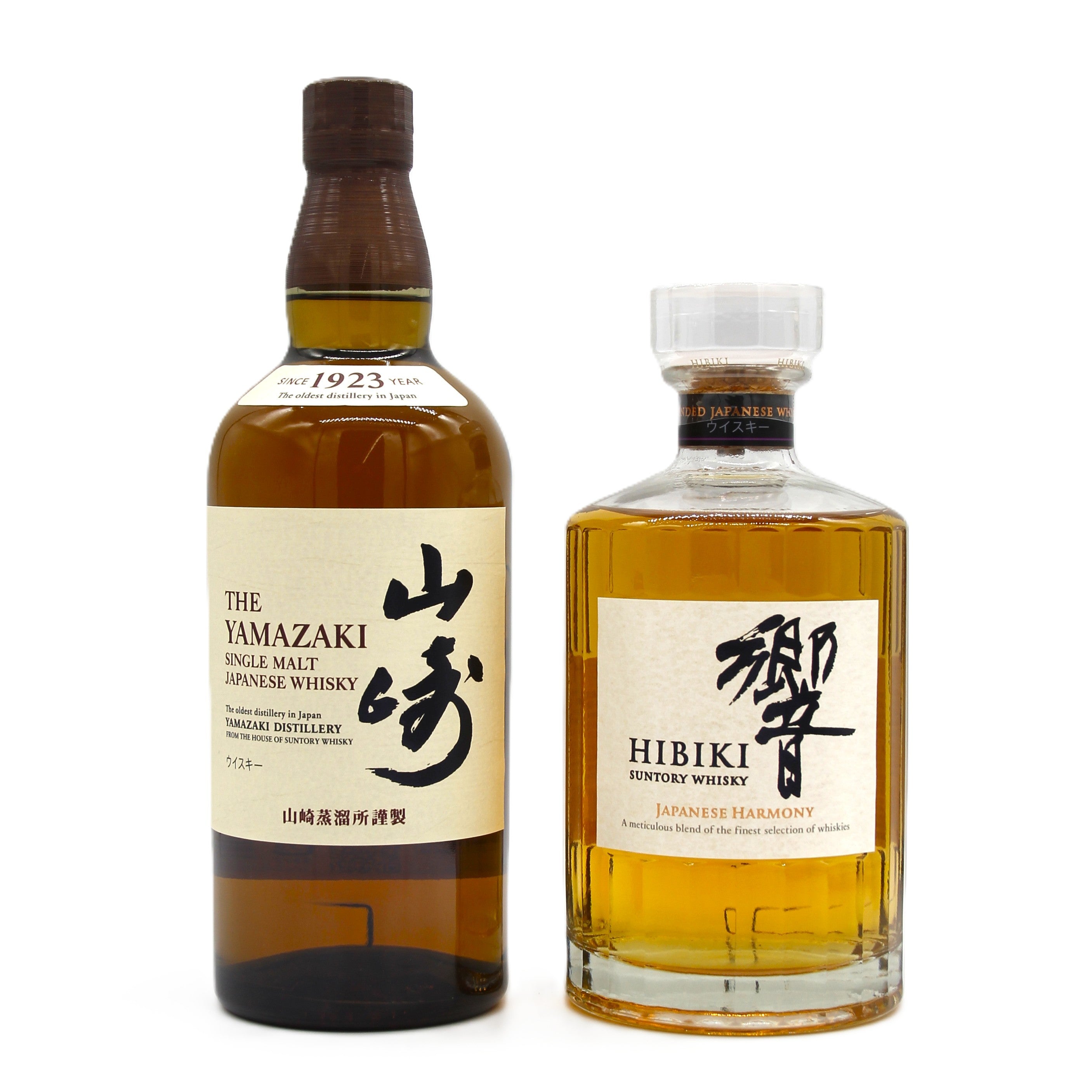 サントリー シングルモルト ウイスキー 山崎 43% 700ml+サントリー