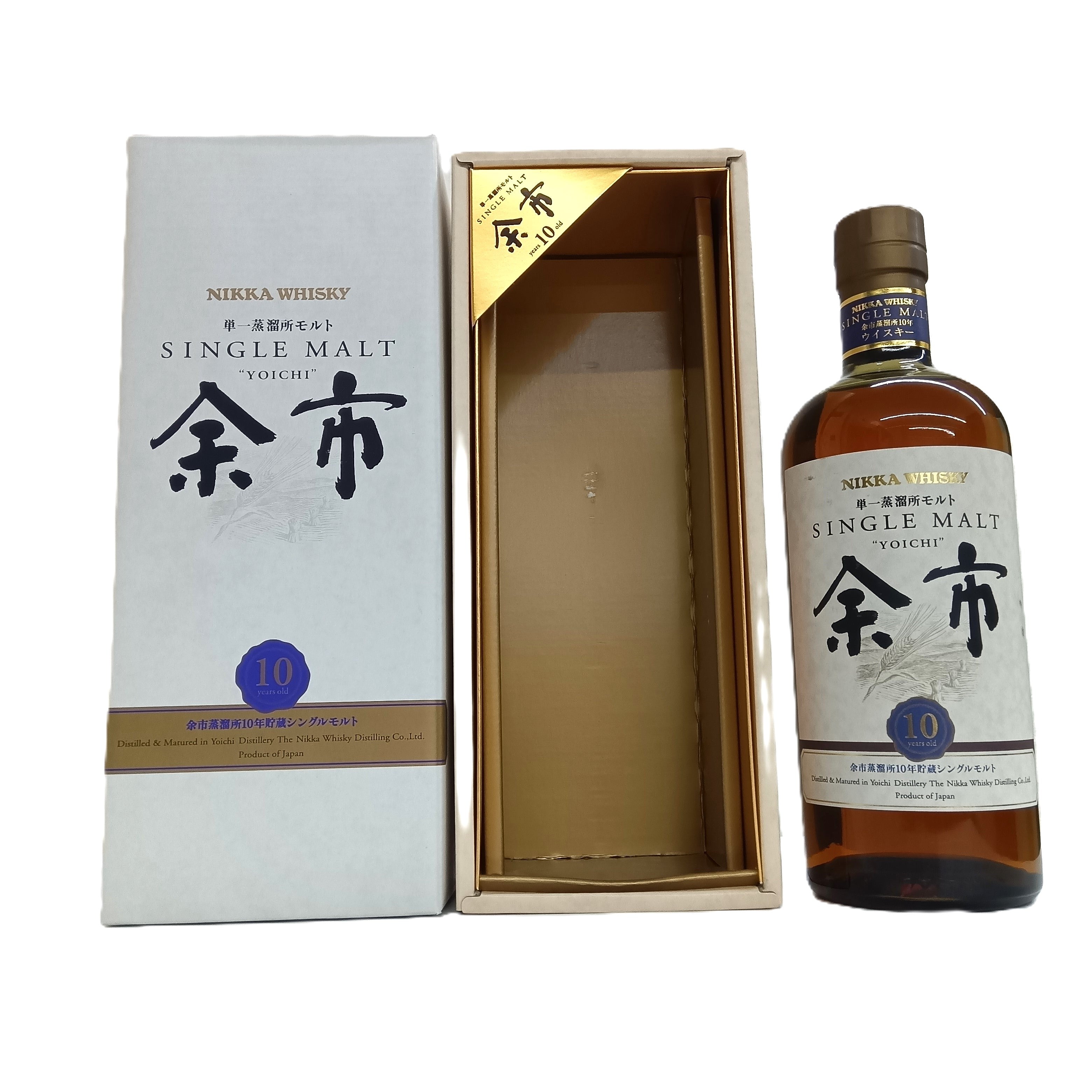 NIKKA シングルモルト余市 10年 700ml 箱入り