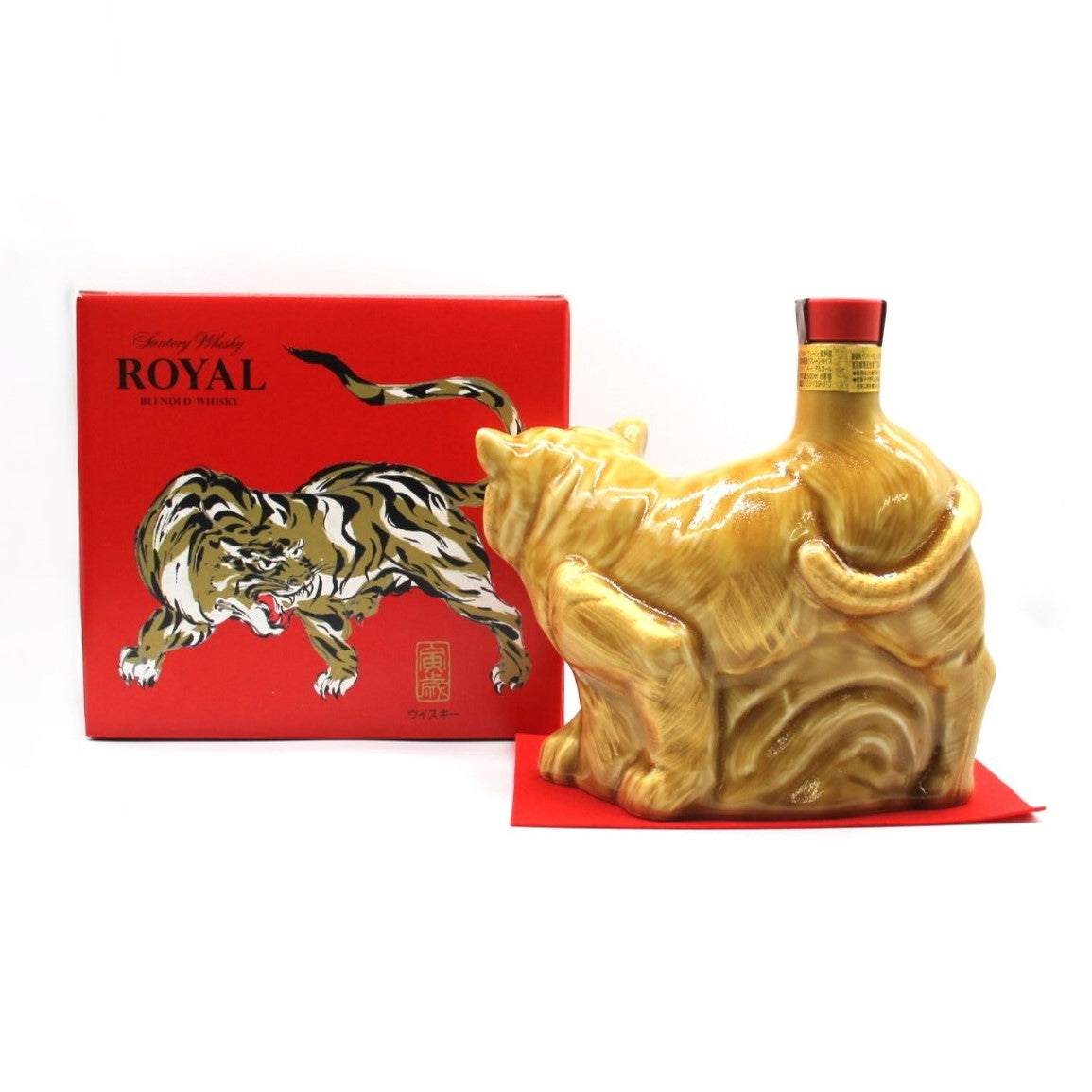 サントリー ウイスキーローヤル 干支 寅歳 2022年 600ml 陶器ボトル 43