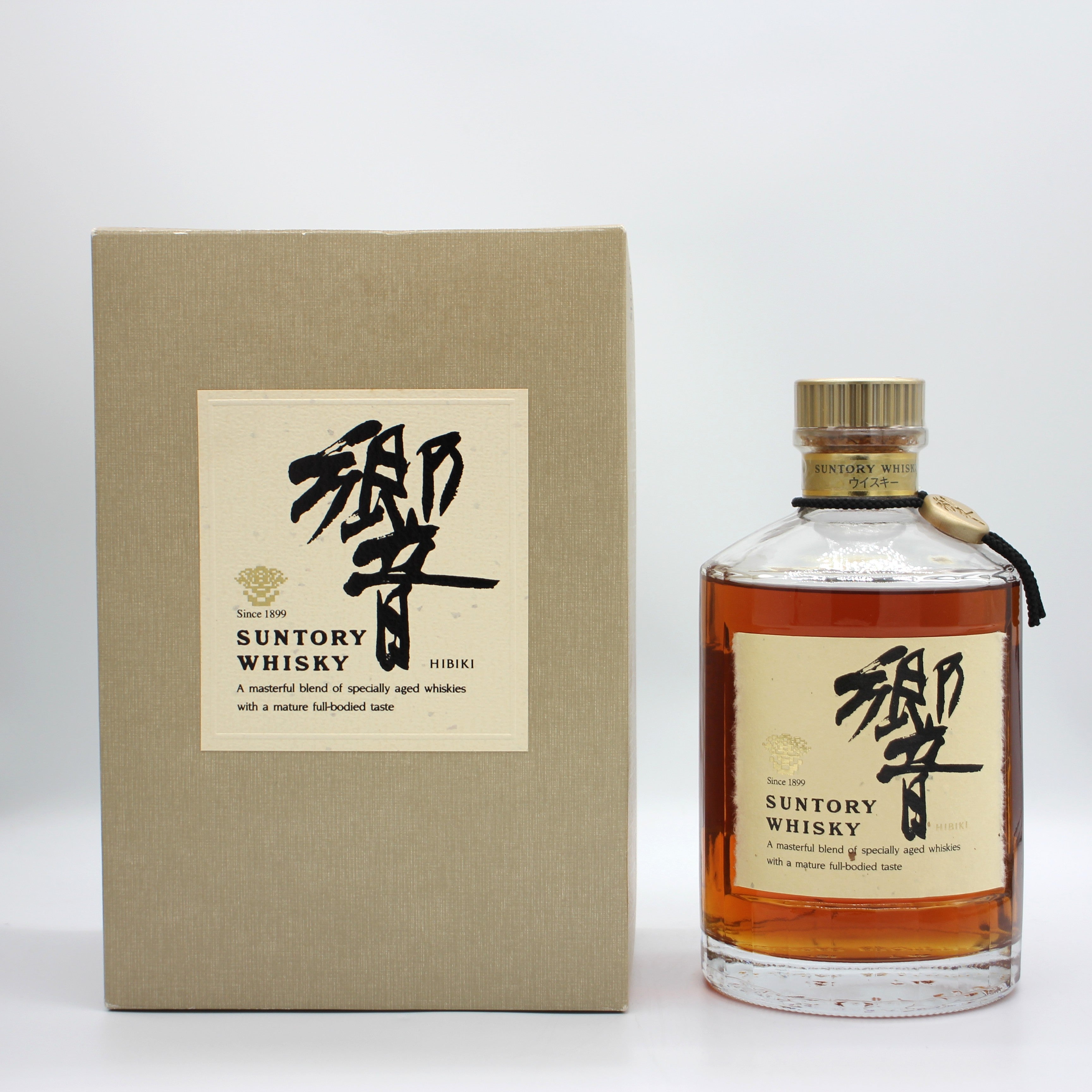 サントリー ウイスキー 響 旧ラベル 裏ゴールド 金キャップ 金花 43