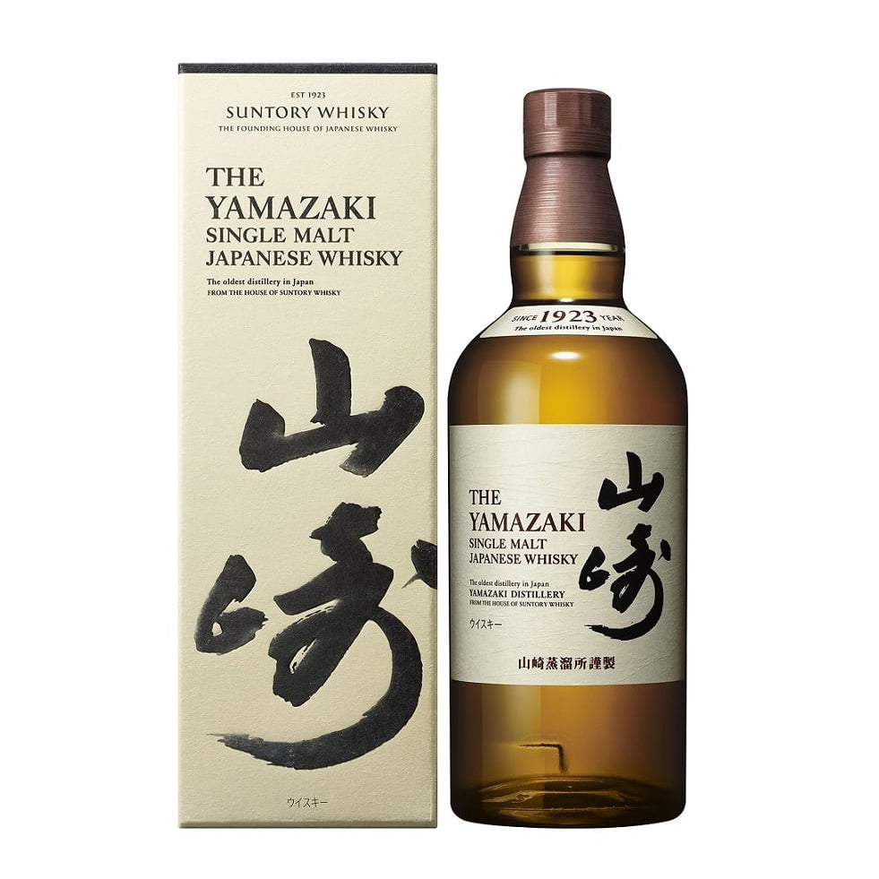 サントリー シングルモルト ウイスキー 山崎 43% 700ml+ニッカ