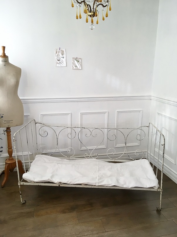 アイアンドールベッド.9 フランス アンティーク ディスプレイ家具