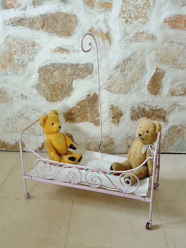 フランス アンティーク ベビーベッド France Antique -アイアン France