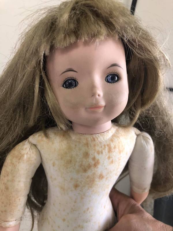 陶器製人形 約10cm ビスクドール フランス製 ビスクドール 西洋人形