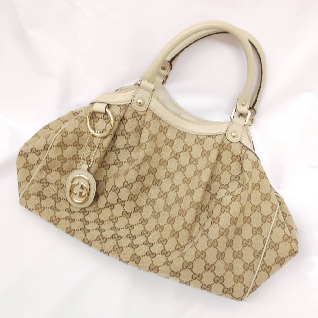 GUCCI キャンバス トートバッグ