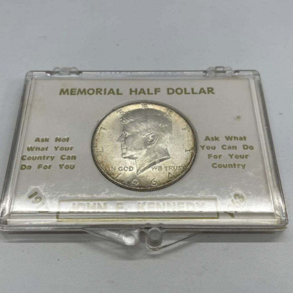 アメリカコイン HALF DOLLAR 1964年 ジョン F ケネディの買取実績