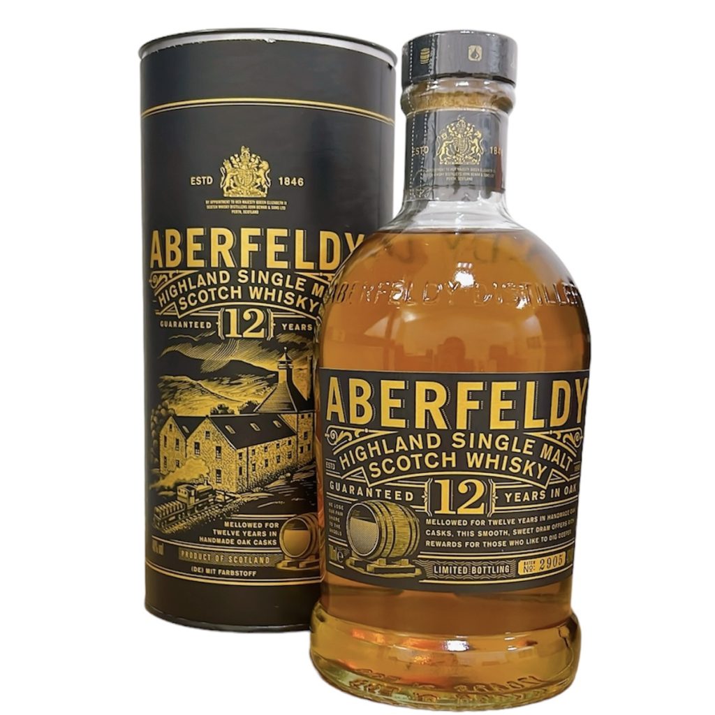 ウイスキー】Aberfeldy アバフェルディ 12年 箱付き スコッチの買取