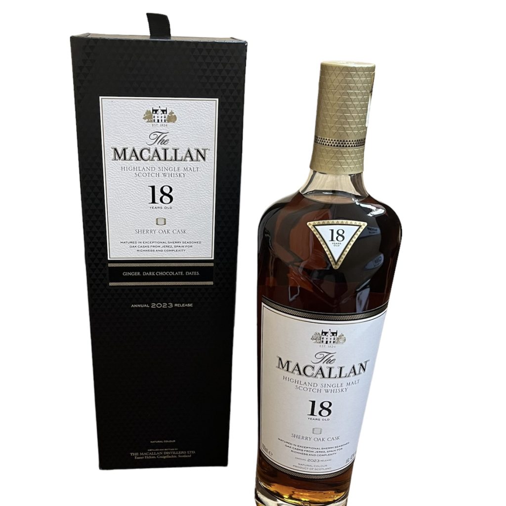 The Macallan 18年 シェリーオークカスク 2023 ザ・マッカラン18年
