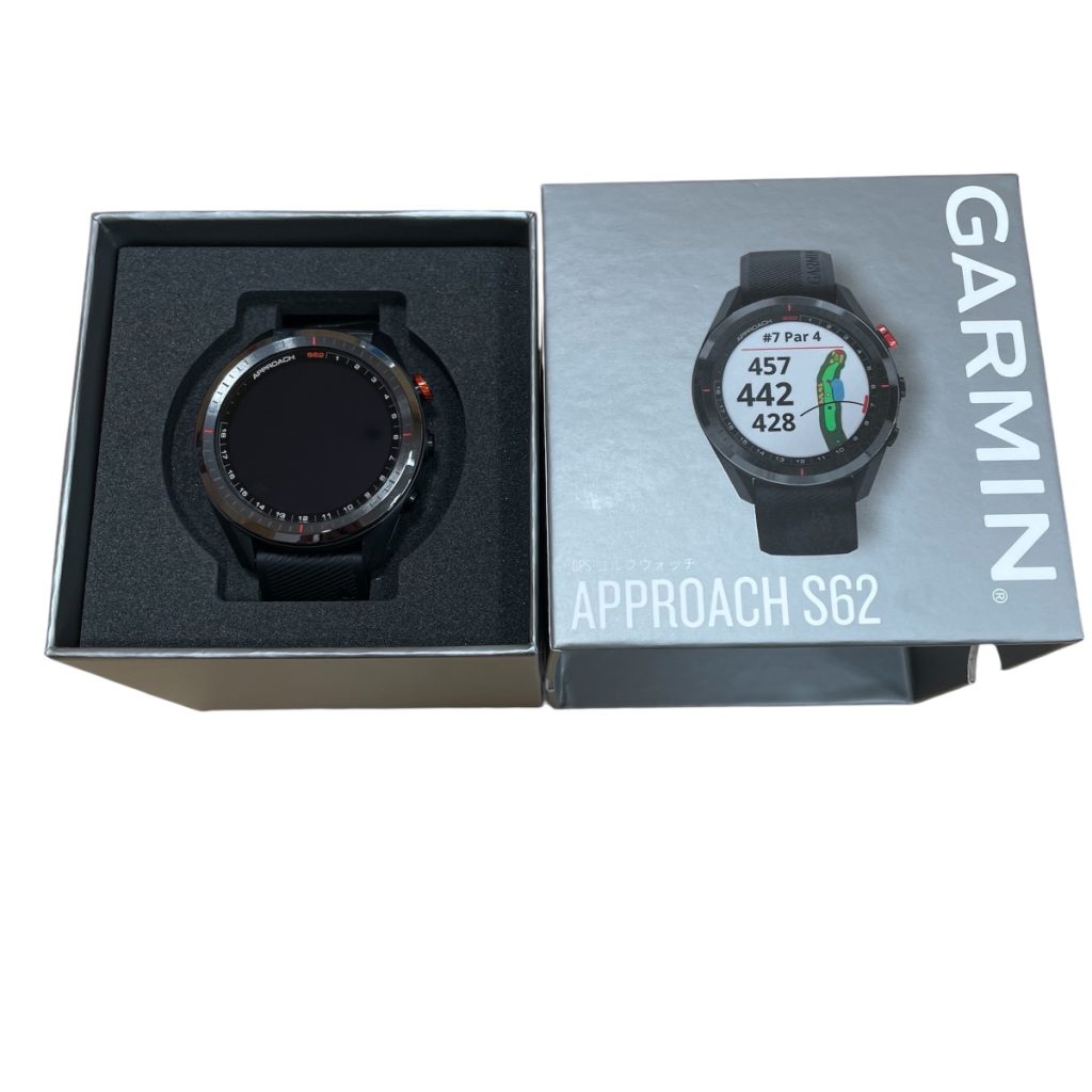 ジャンク品】 GARMIN APPROACH S62 GPS ゴルフウォッチ ガーミン S62