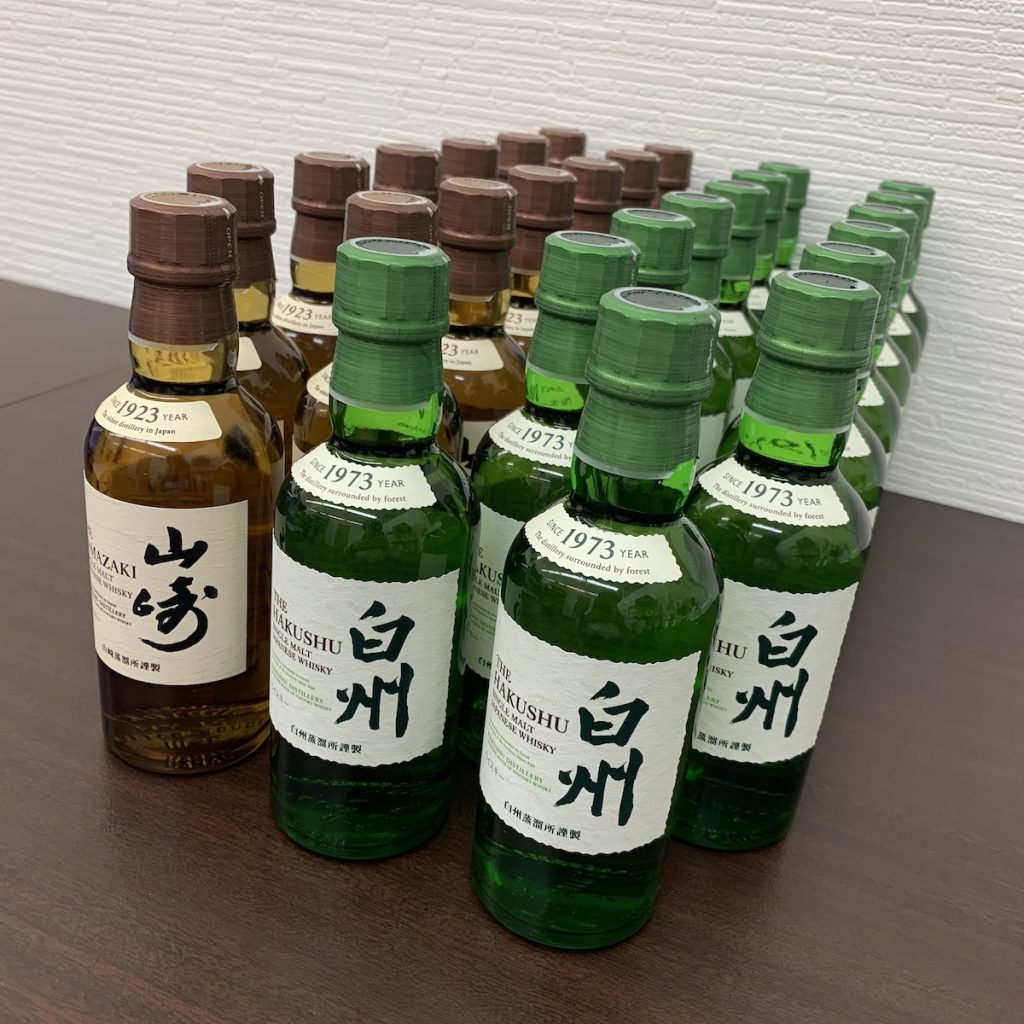 白州ウイスキー 1973年 700ml 4本セット サントリー 白州 NV 1973の