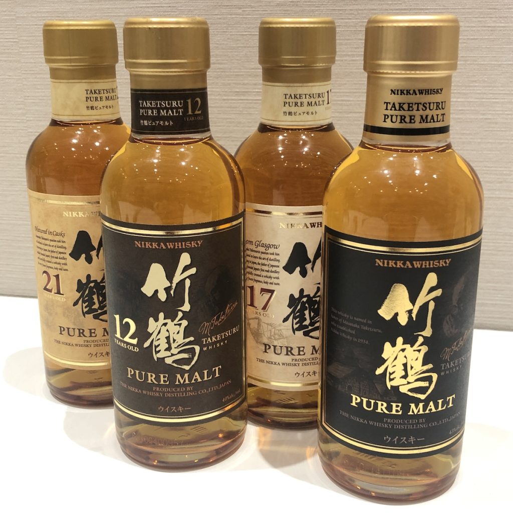 ニッカ 竹鶴17年 180ml ミニボトル