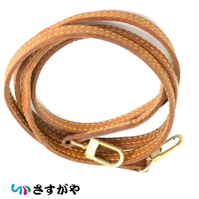 LOUIS VUITTON セール中 ルイヴィトン レザー ヌメ革 ストラップ