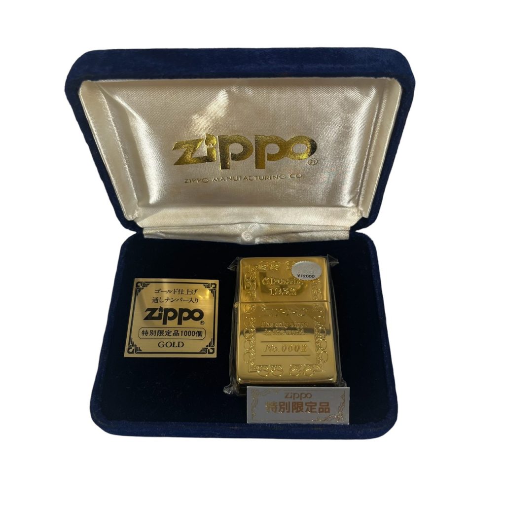 ZIPPO 特別限定品1000個 SILVER シルバー仕上げ 通しナンバー入り