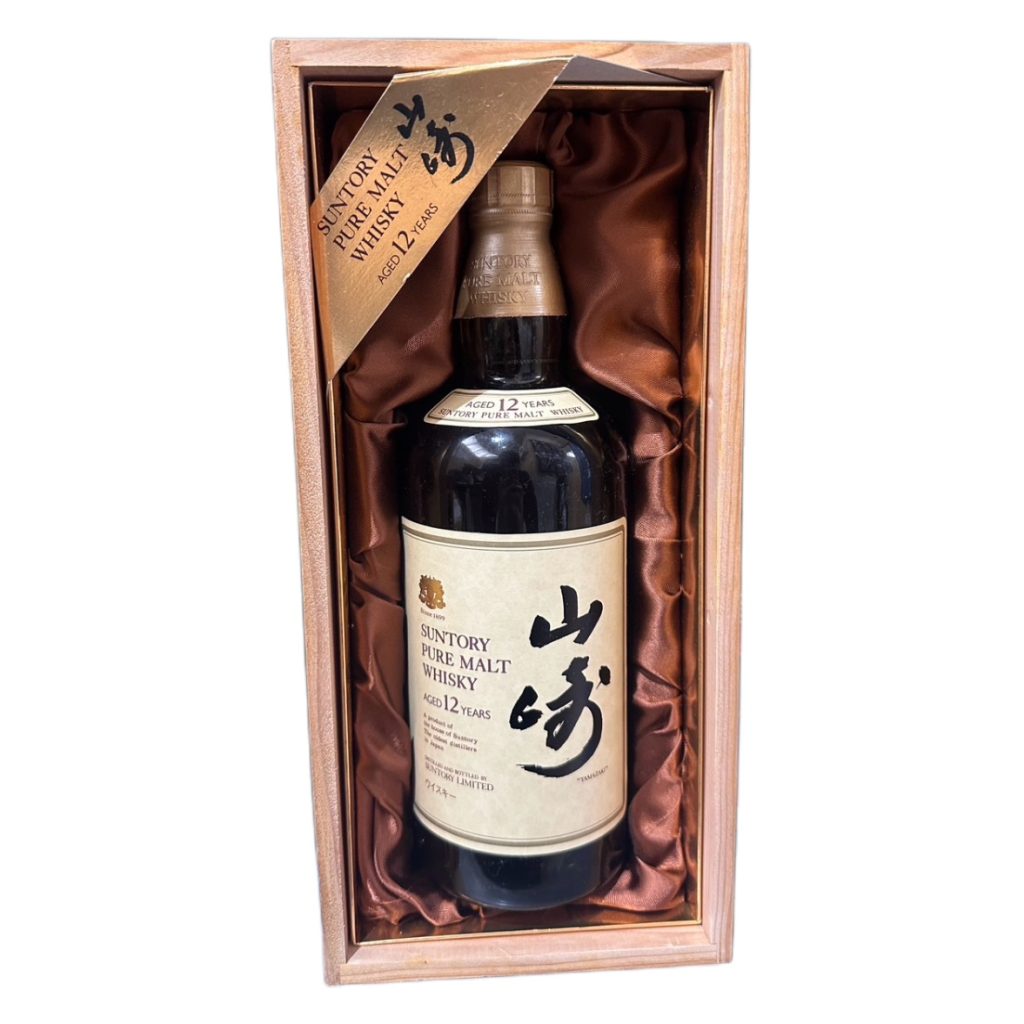 ◎古酒② 未開栓 サントリー ピュアモルト ウイスキー 山崎12年