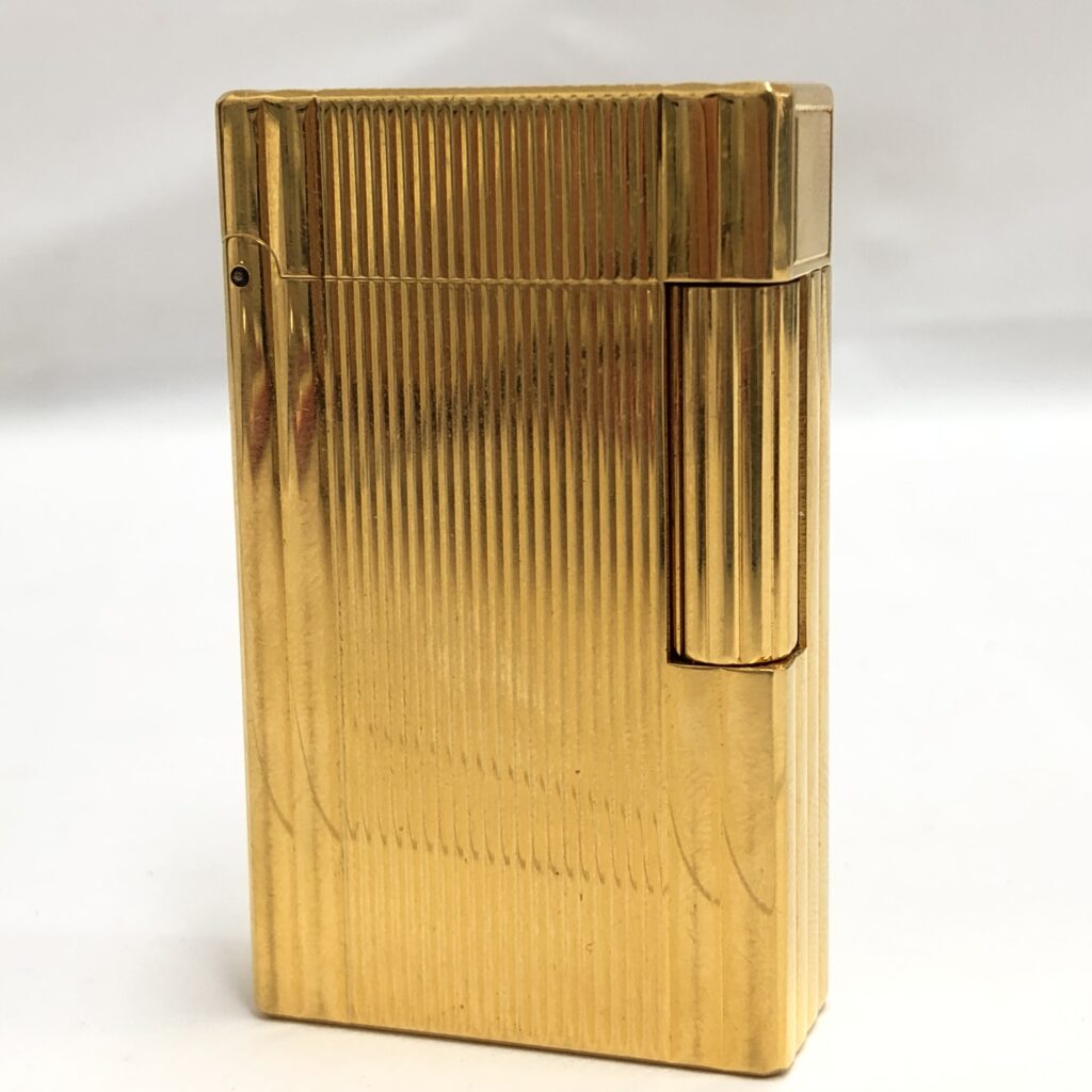 ☆S.T.DUPONT ガスライター シルバーカラー ヴィンテージライター S.T.