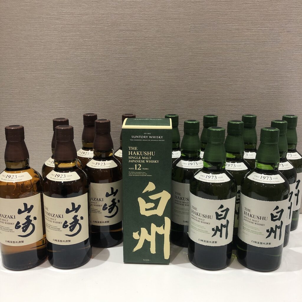 ウイスキーまとめ売り 山崎12年 白州 山崎 マッカラン バランタイン 神路