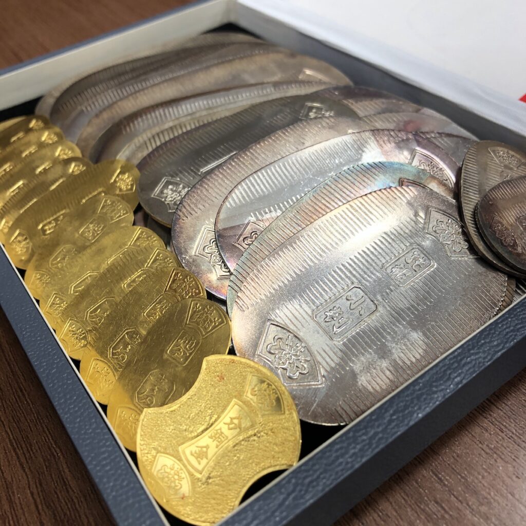 徳力本店純金・純銀小判セット（ケース入） 徳力本店 純金小判セット