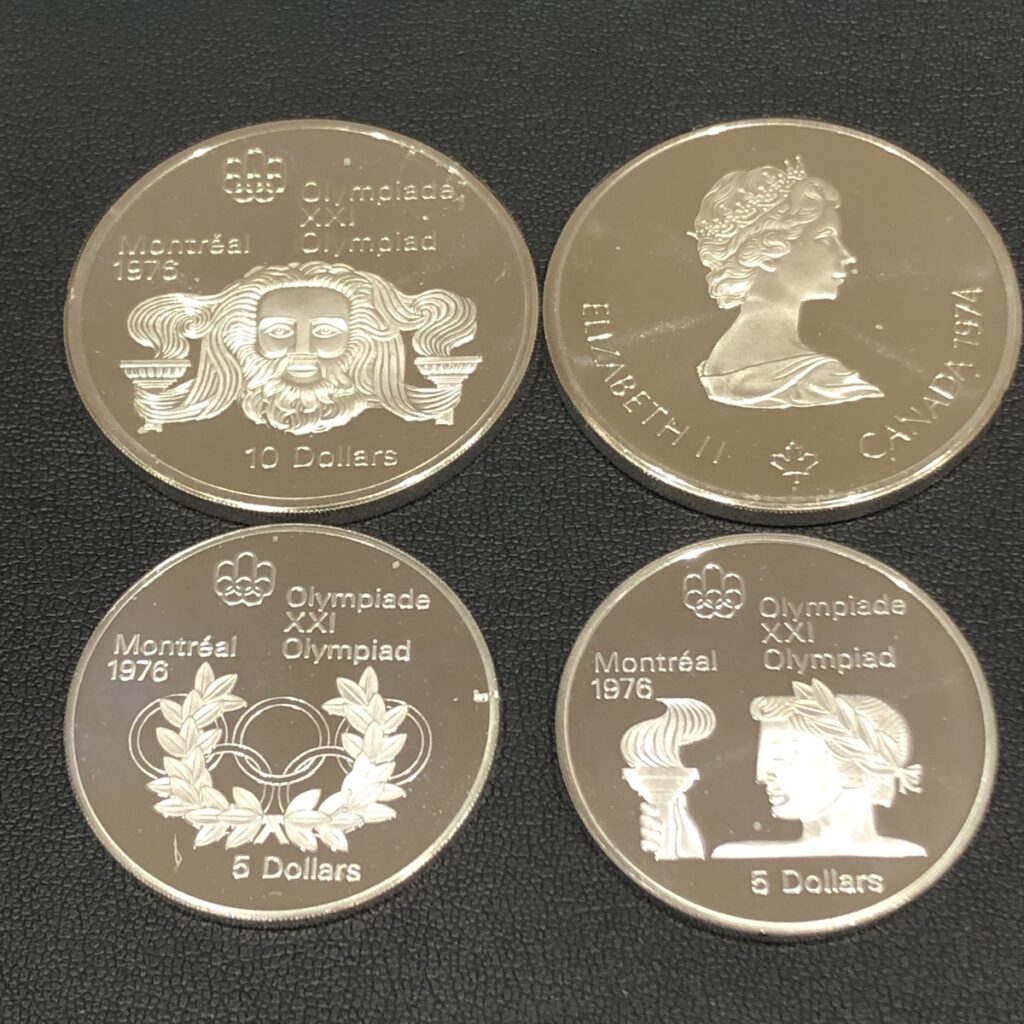 1976年 モントリオールオリンピック 記念銀貨 6次 プルーフコイン