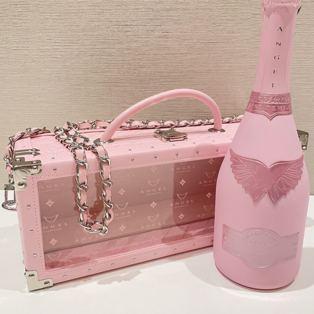 エンジェル シャンパン NV ドゥミセック ロゼ ピンク ファータイプ