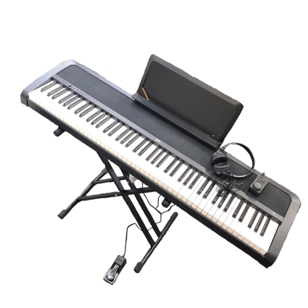 美品 KORG コルグ 88鍵 電子ピアノ SP-250 スタンド ペダル付き