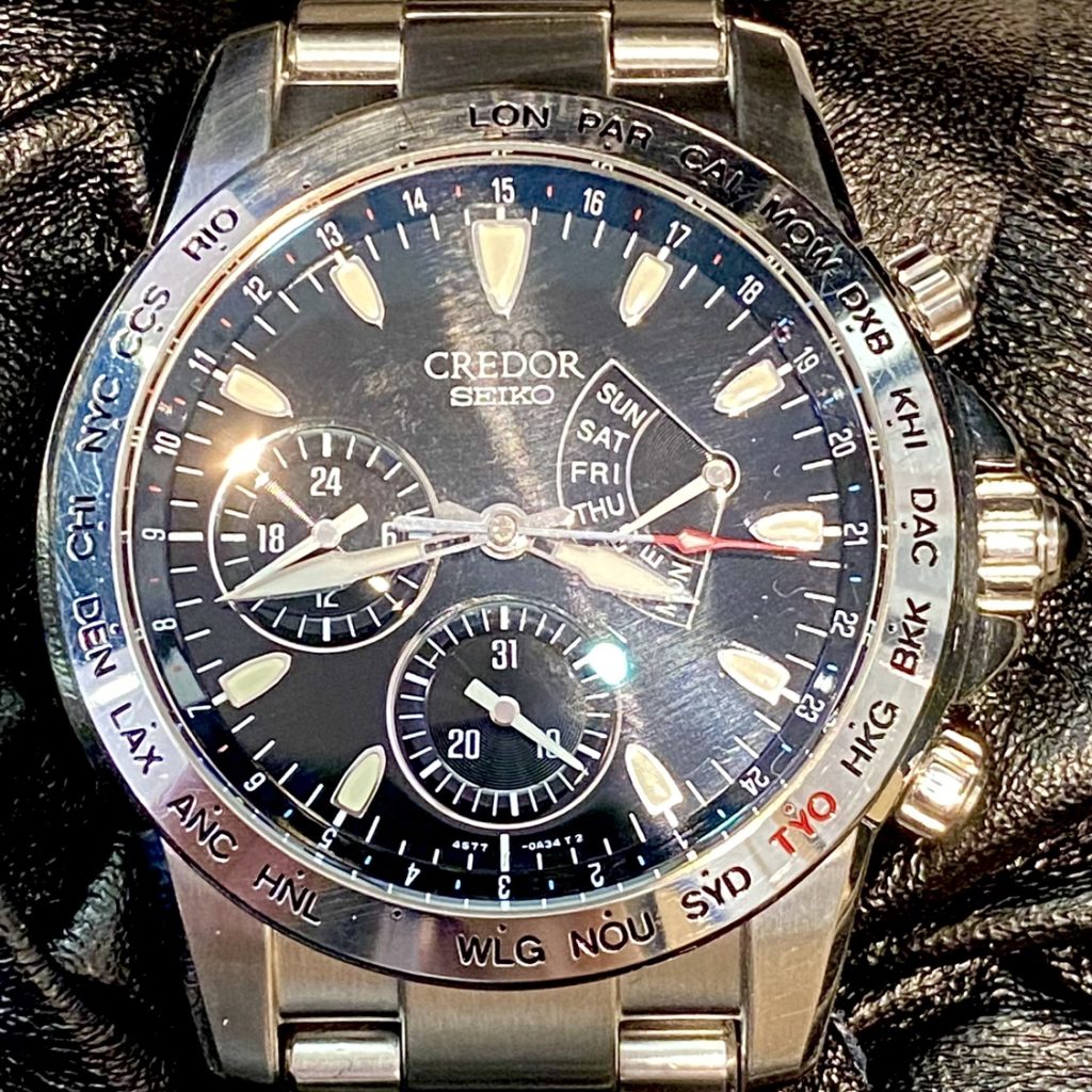 SEIKO CREDOR クレドール フェニックス ワールドタイマー デイデイト
