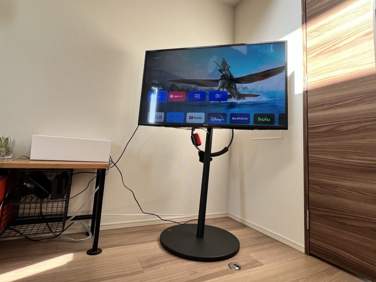 EQUALS WALL A2のテレビスタンドを買ったのでレポ | 旅とネコと好きなもの