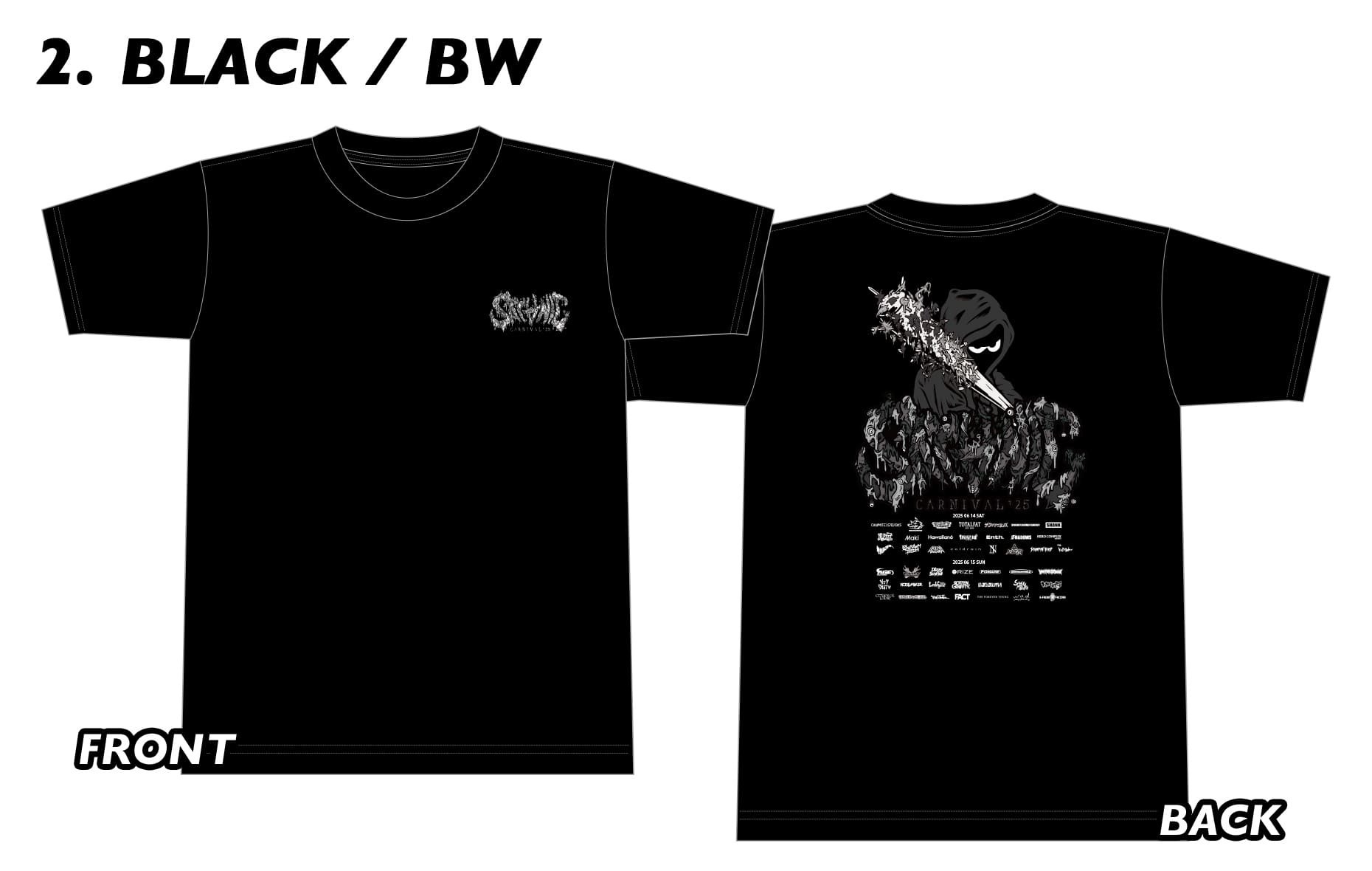 SATANIC CARNIVAL 2025＞Goods INFO!! | SATANIC ENT.