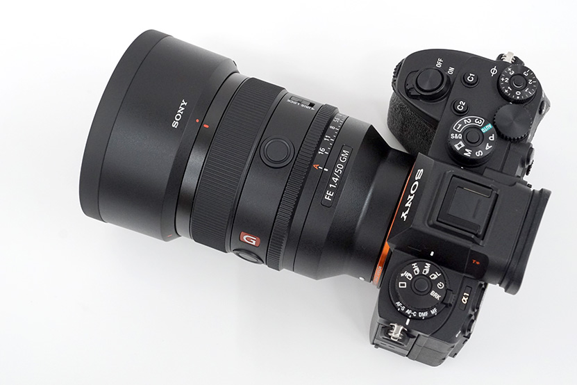 SONY FE50mm F1.4GM SEL50F14GM 保護フィルター付き SONY FE50mm F1