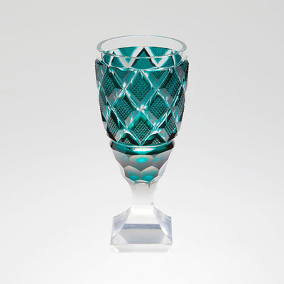 専用 U337 江戸切子 鉛ガラス 脚付杯水差 ギヤマン V 【公式通販】