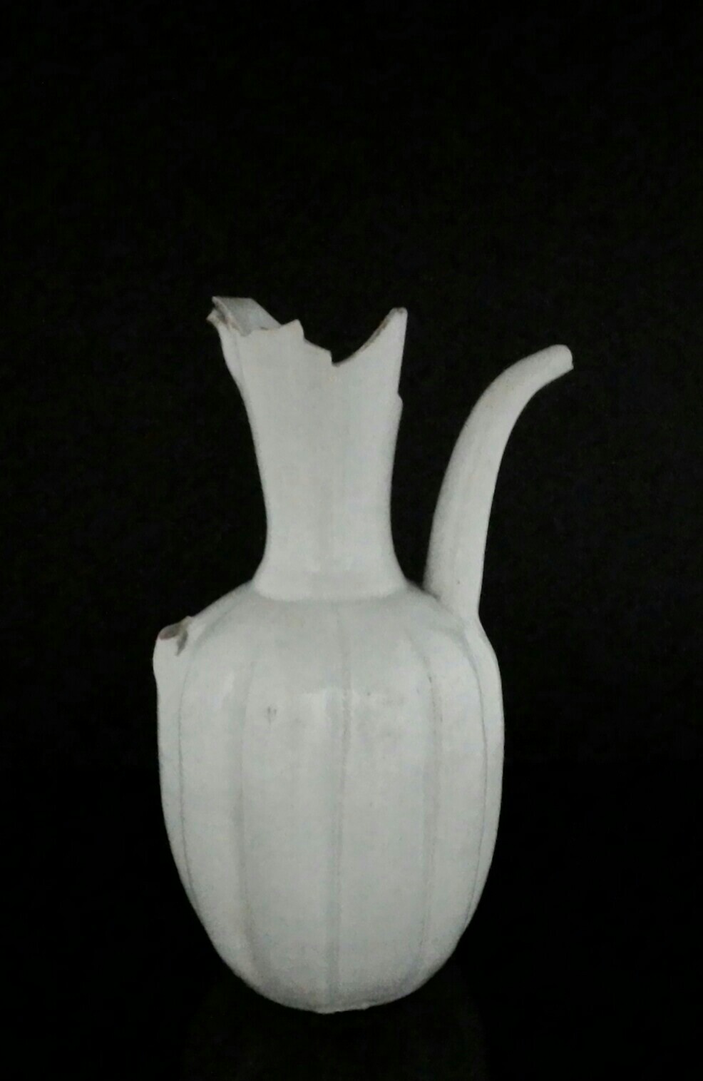 中国古美術中国古陶磁器唐時代末期頃越州窯黄釉丸形小壺花入茶道具