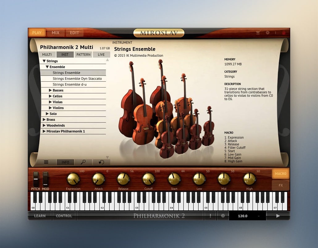 IK『Miroslav Philharmonik 2』大規模ライブラリ（58GB）を備えた強力