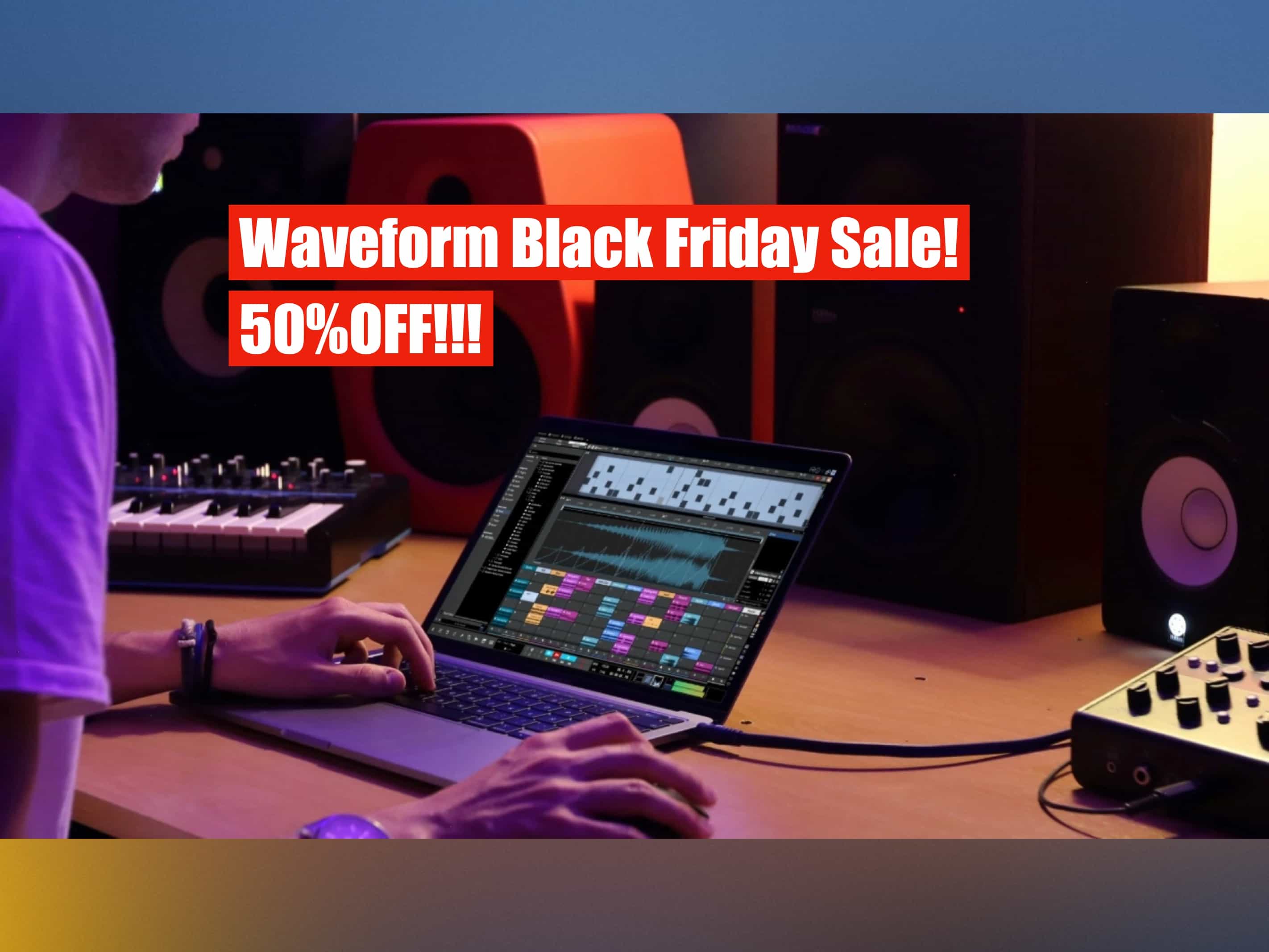 Tracktion『Waveform Pro 13』AbletonのSession View的機能を備えた