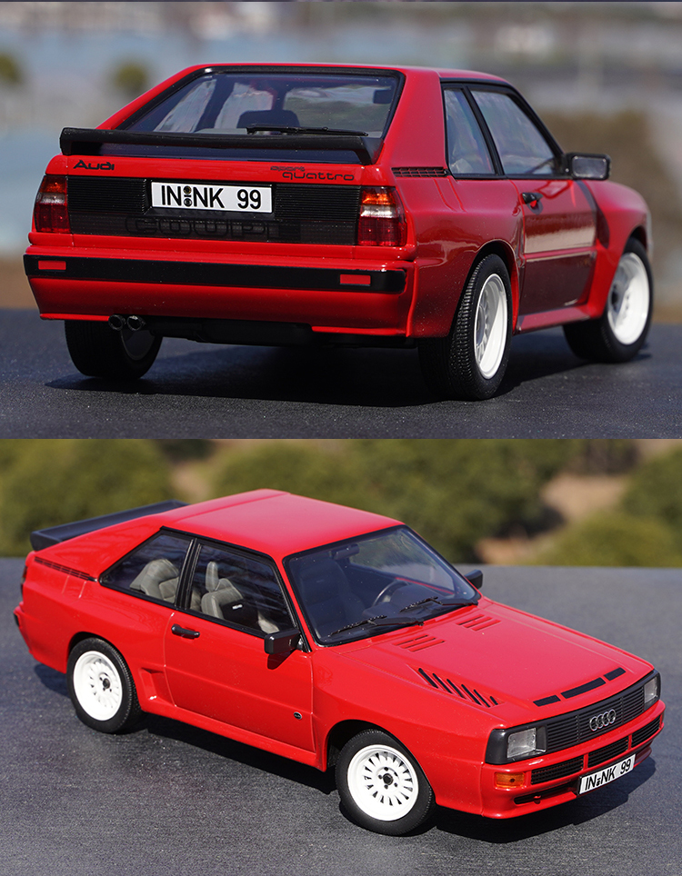 ミニカー AUTOart Audi sport Quattro 1988 1/18 AUTOART 70304 Scale