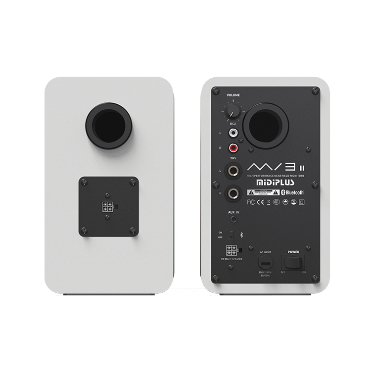 Midiplus オーディオ MI3 II V2 高品質 3インチ アクティブスタジオ