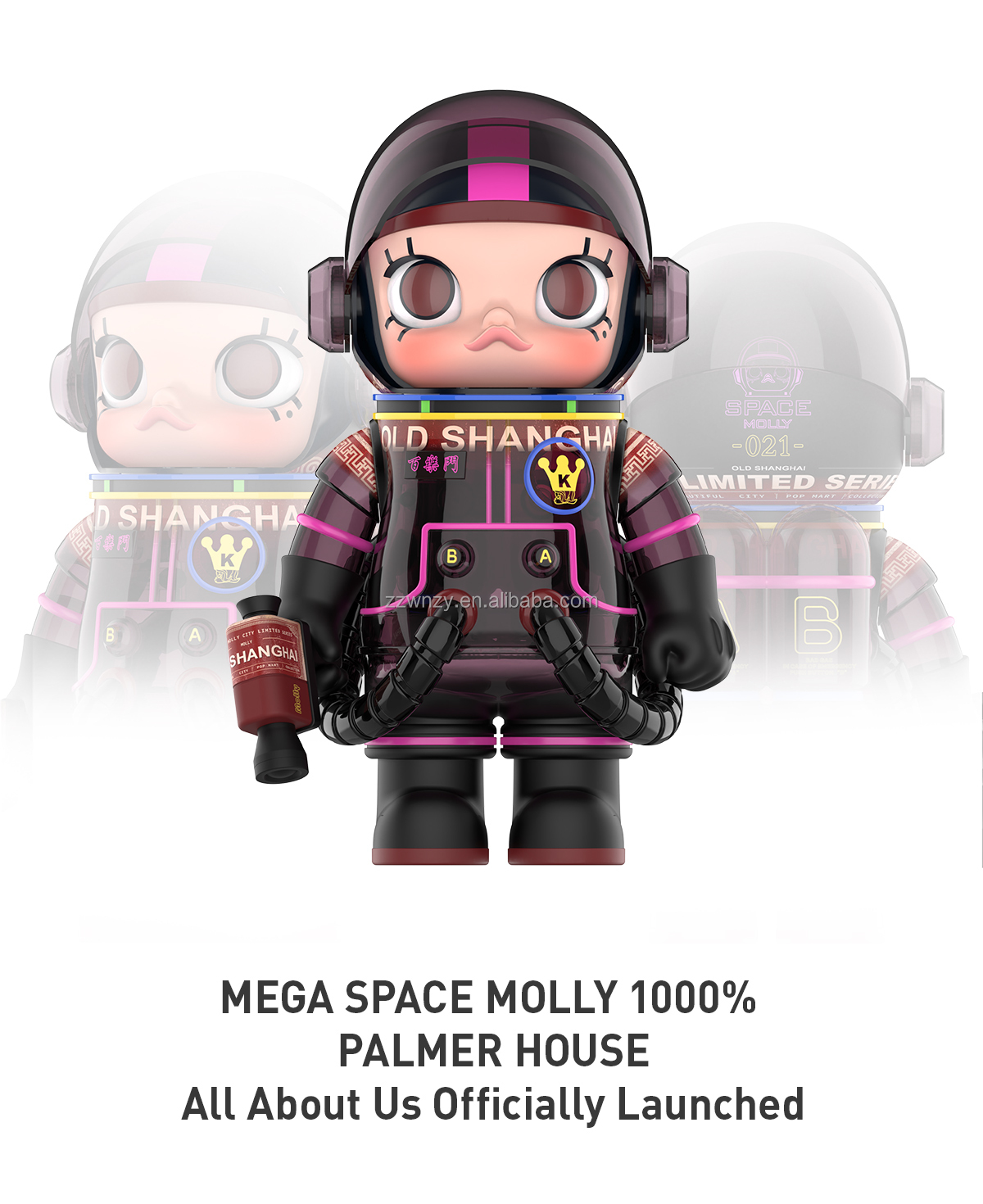MEGA SPACE MOLLY 1000%Palmer House（300体） POP MART MEGA SPACE