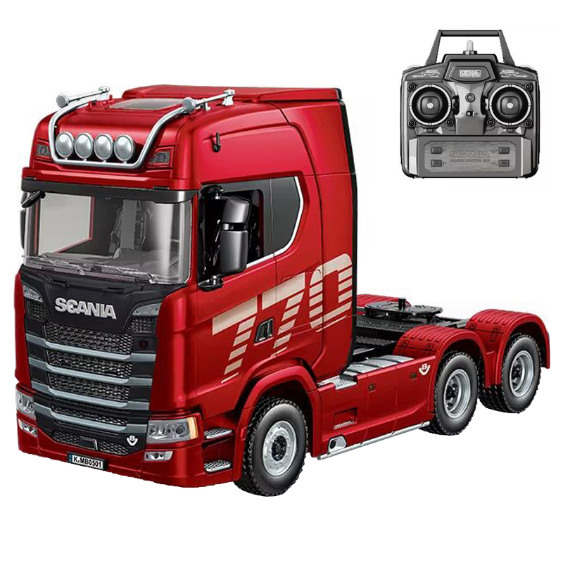 Authorized 770S V8 Scania 6x6 Heavy Hauler Truck - 1:18 RC Alloy
