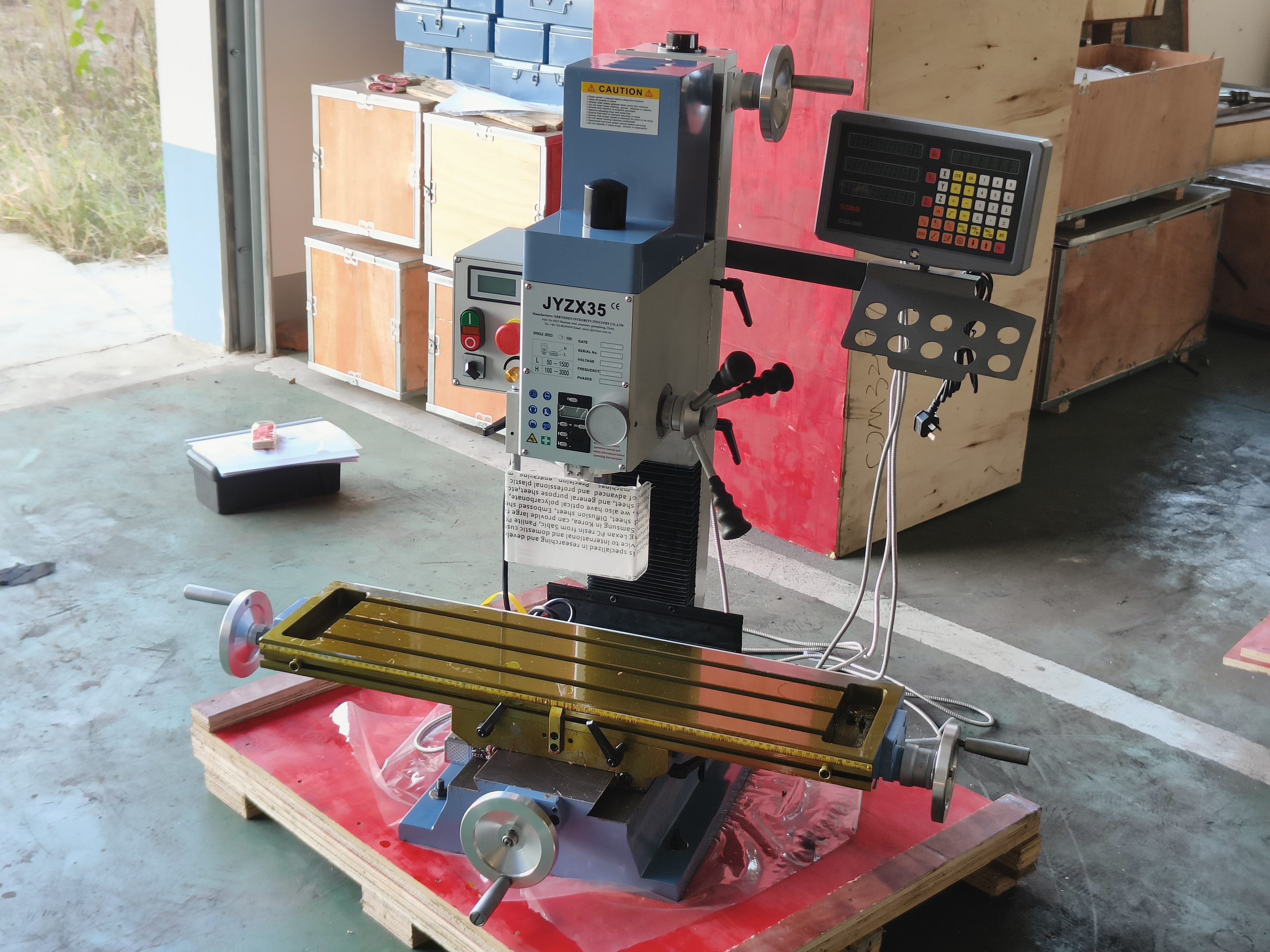 Zay7032g - Precision Vertical Drilling & Milling Machine