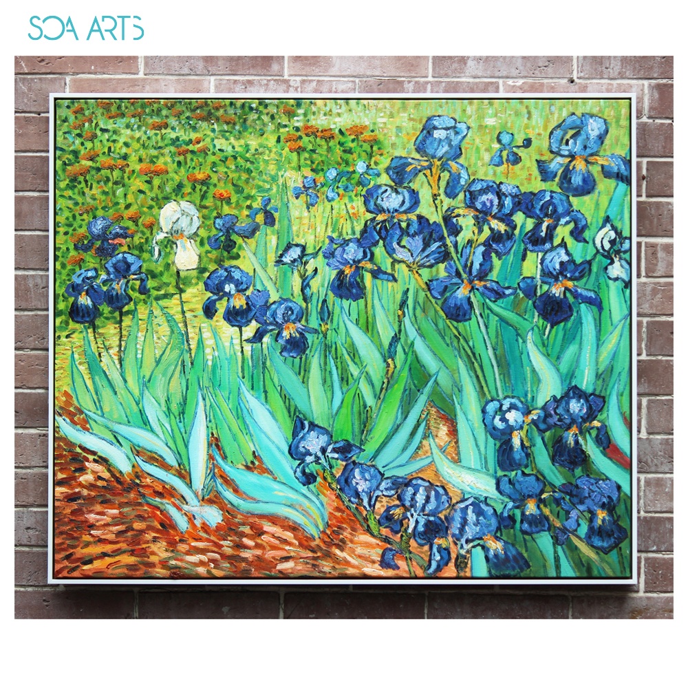 絵画 複製 ヴァン ゴッホ アイリス 絵画 ヴィンセント・ヴァン・ゴッホ