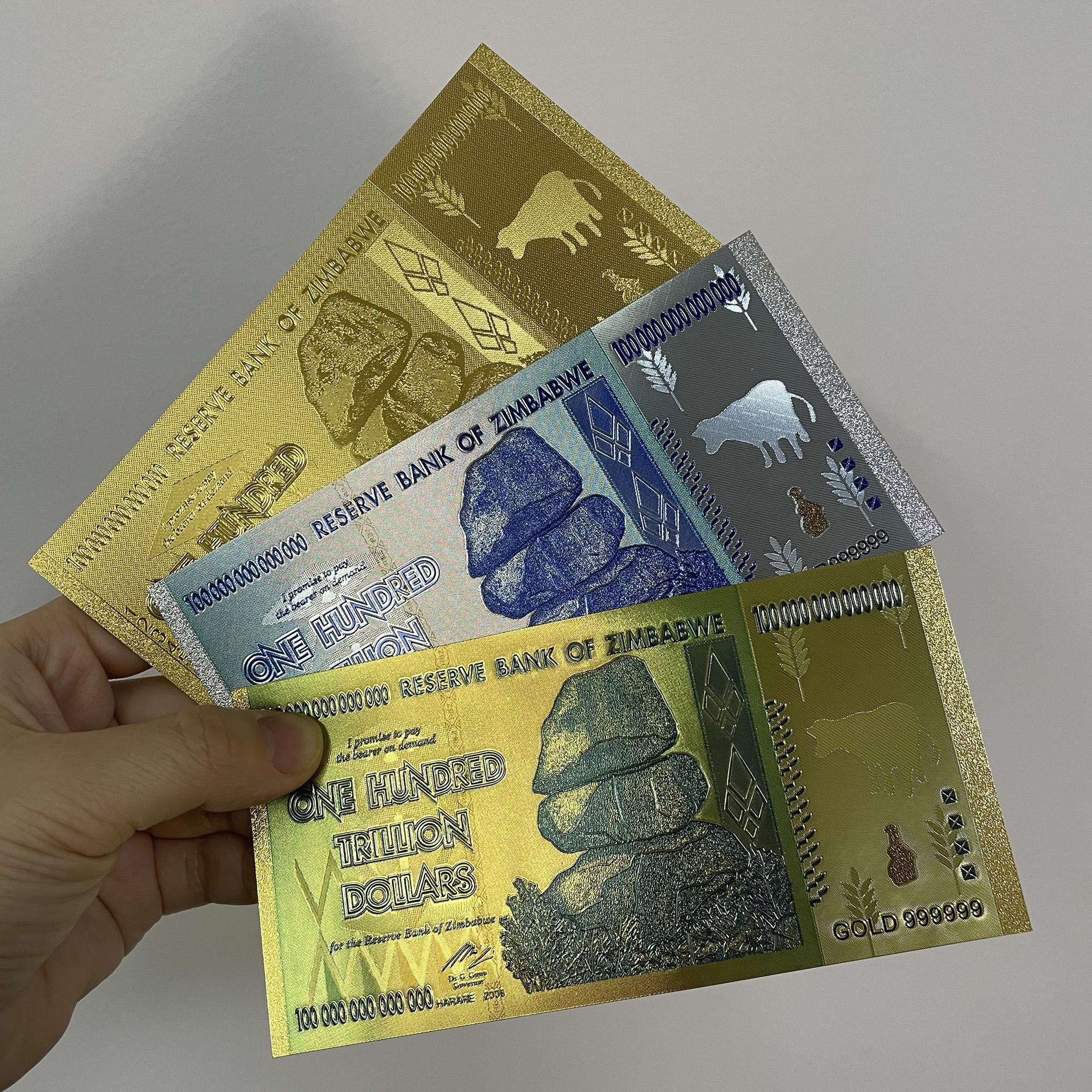 ジンバブエ 100億ドル コレクション用の真正品 楽天市場】【保証書付