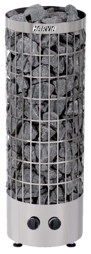 Harvia Cilindro PC70 7KW Modern Portable Dry Steam Sauna Stove for