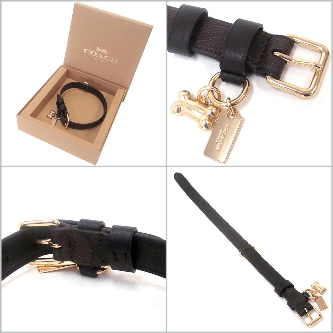 コーチ COACH コーチ 犬の首輪 COACH アウトレット シグネチャー