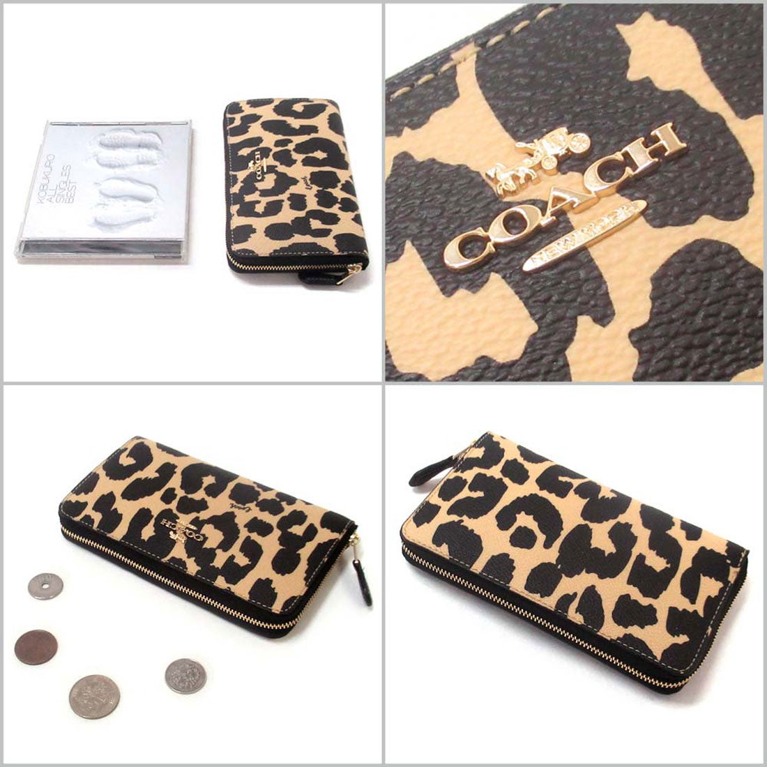 コーチ COACH コーチ 財布 COACH ラウンドファスナーサイフ Medium Id