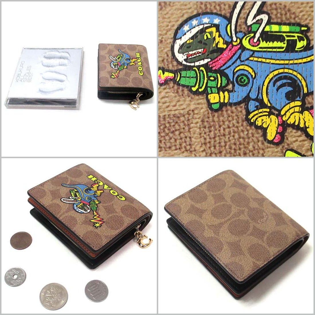 コーチ COACH コーチ 財布 COACH アウトレット レクシー柄 コズミック